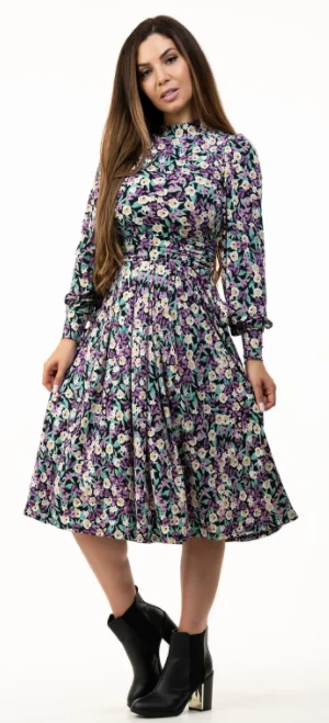 Kathryn Floral Midi Dress