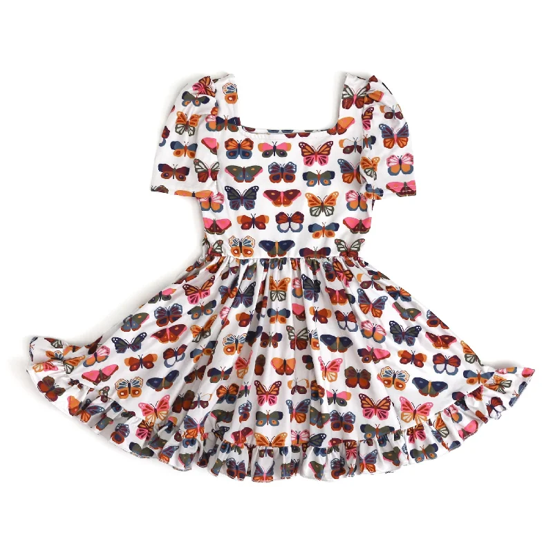 Butterfly Mod Twirl Dress